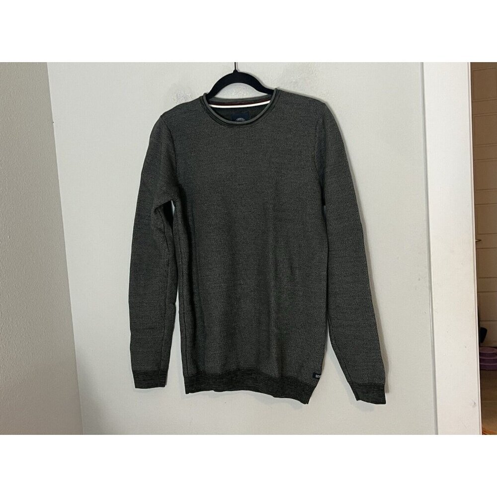 Lindbergh Men’s Gray Crewneck Sweater Size Small